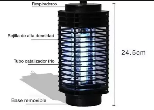 lampara eléctrica mata mosquito